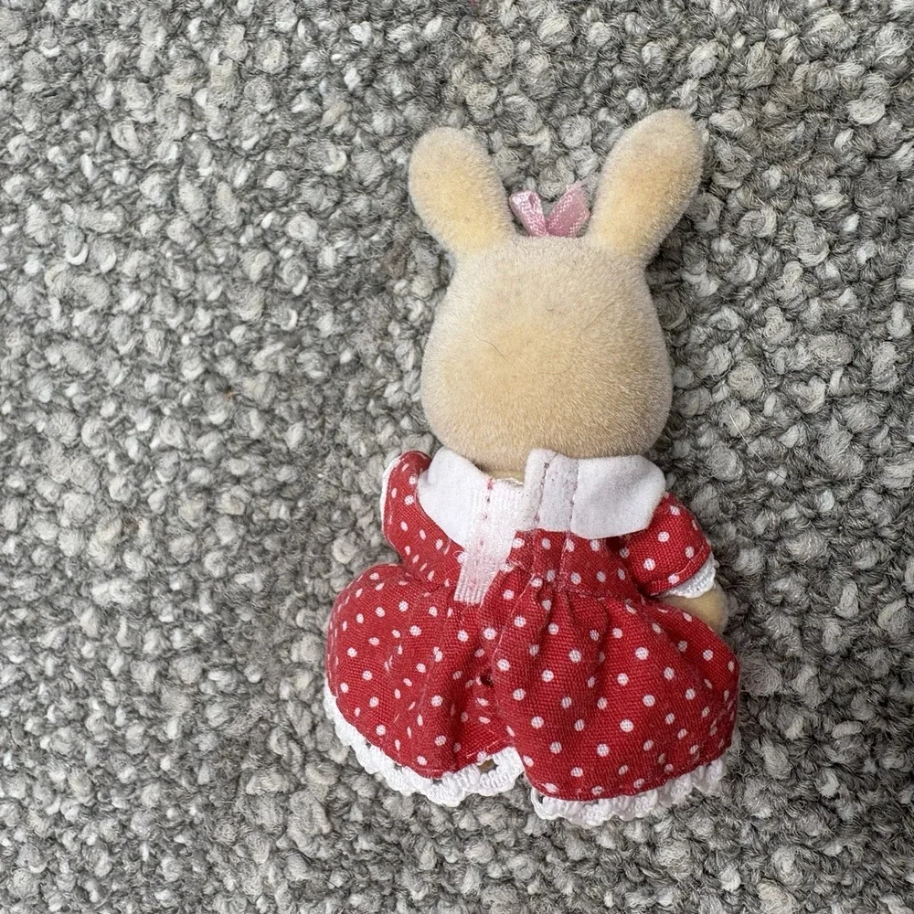 Calico Critters Sylvanian Families Chocolate Rabbits‎ Set Of 5 Epoch Dolls
